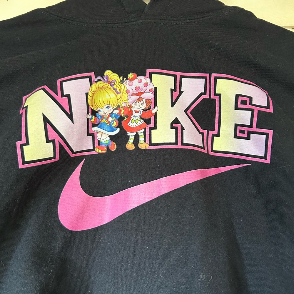 Nike Hoodie Rainbow Brite and Strawberry Shortcake Sz Youth XL